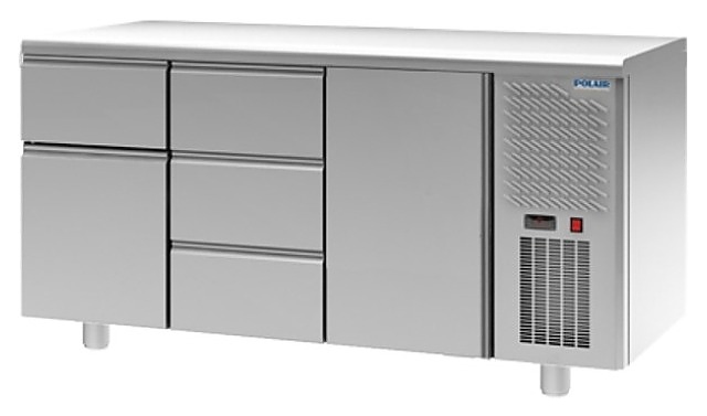 Стол холодильный POLAIR TM3-130-G без борта - фото №1