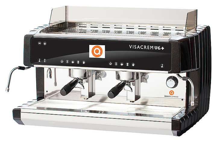 Кофемашина Quality Espresso Visacrem V6 Plus 2GR Grouptronic дисплей - фото №1