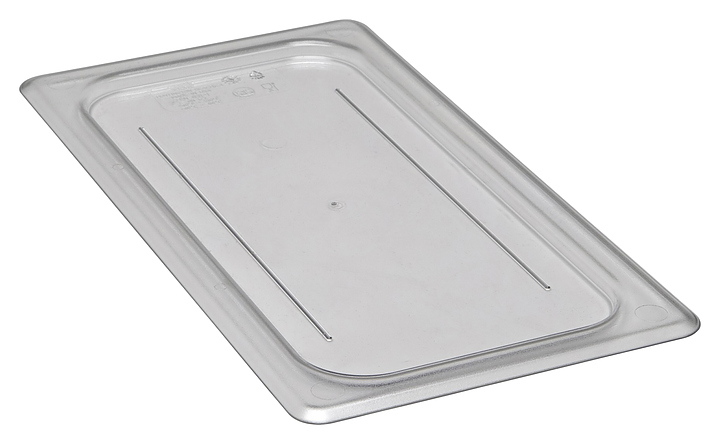 Крышка для гастроемкости Cambro 40CWC 135 GN 1/4 (265х162) поликарбонат - фото №1