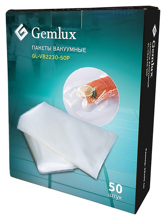 Набор вакуумных пакетов Gemlux GL-VB2230-50P - фото №1