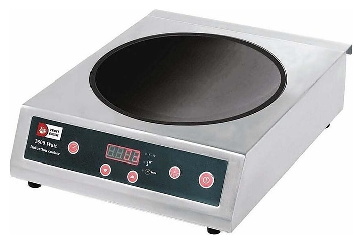 Индукционная плита WOK, 3500W, 43,5*34*11 см, P.L. Proff Cuisine P.L. Proff Cuisine BT-350A-W - фото №1