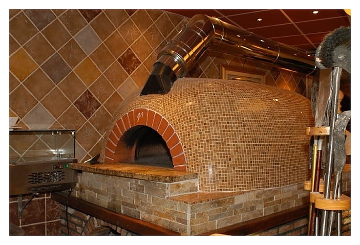 Печь для пиццы дровяная Valoriani Vesuvio 140*180 GR Plus - фото №11