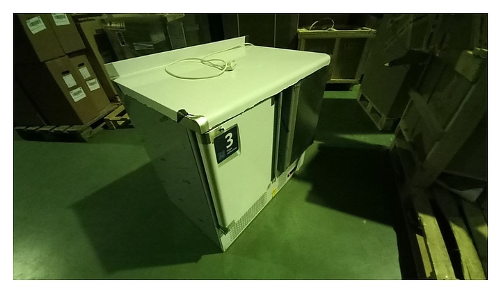 Стол холодильный POLAIR TMi2-G с бортом - фото №4