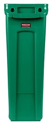 Контейнер для мусора Rubbermaid FG354060GRN зеленый - фото №3