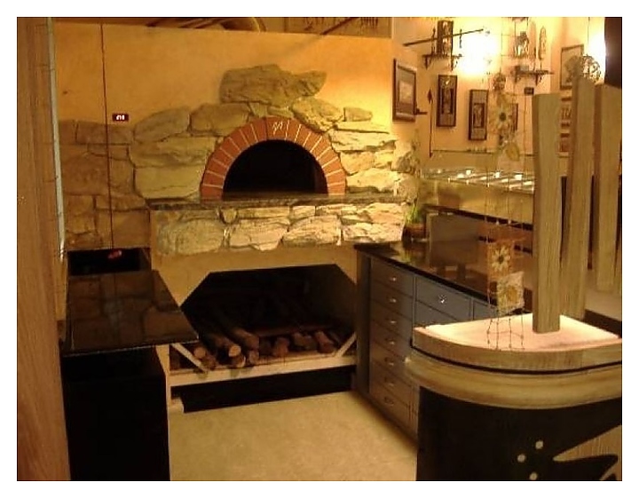 Печь для пиццы дровяная Valoriani Vesuvio 120*160 GR Plus - фото №6