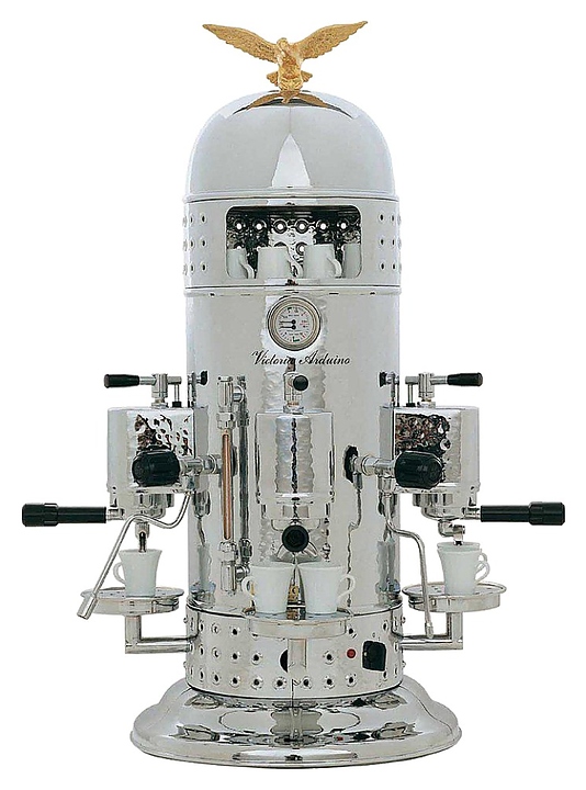 Кофемашина Victoria Arduino Venus Bar 3 Gr S хром - фото №1