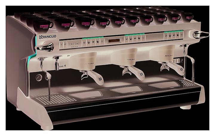 Кофемашина Rancilio 9 USB Xselsius 3 Gr - фото №1