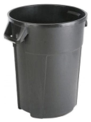 Контейнер для мусора Vileda Professional ТИТАН, 85 л, черный - фото №1