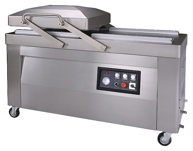Упаковщик вакуумный Hualian HVC-610S/2A-G (DZQ-610/2SA) 220В с опцией газонаполнения (нерж. сталь) - фото №1