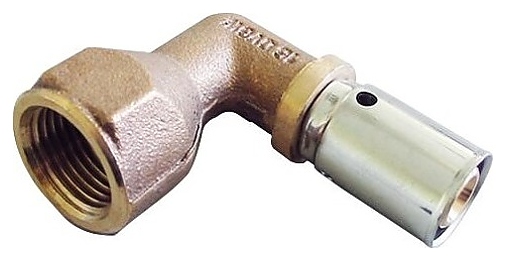 Пресс-угольник с переходом Oventrop Cofit P 1512456, 50х4,5 мм - Rp 1 1/2