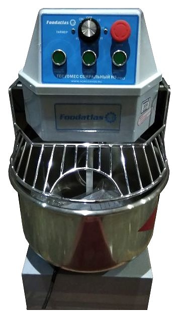 Тестомес спиральный Foodatlas HS-20 (AR) Pro - фото №2