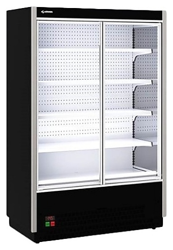 Горка холодильная CRYSPI SOLO L7 DG 2500 (без боковин, с выпаривателем) - фото №1