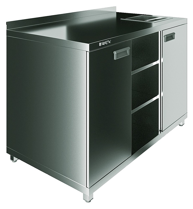 Барная станция Restoinox БСНКР-10/6-БП с нок-бокс - фото №1