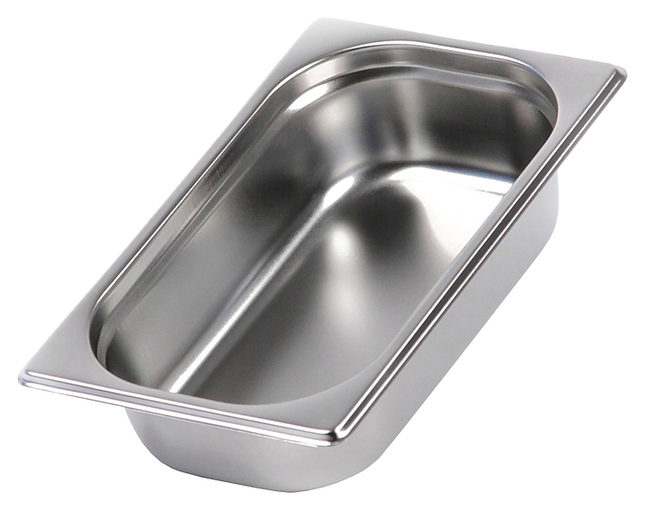 Гастроемкость Luxstahl 814-2 GN 1/4-65 (265х164х65) нерж. - фото №1