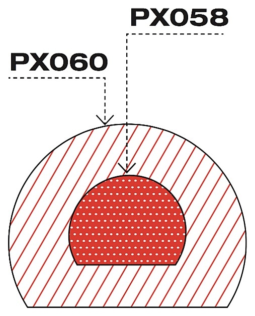 Форма для пирожных Pavoni PAVOFLEX PX060 Цилиндр - фото №4