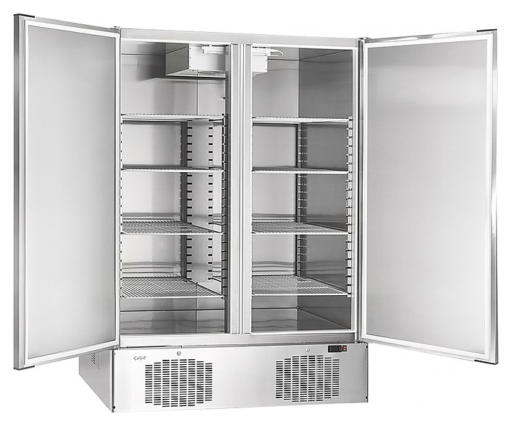 Шкаф холодильный Abat ШХс-1,4-03 нерж. (нижний агрегат) - фото №2