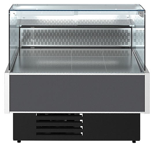 Витрина холодильная CRYSPI Sonata Quadro SN 1500 LED (с боковинами) - фото №2