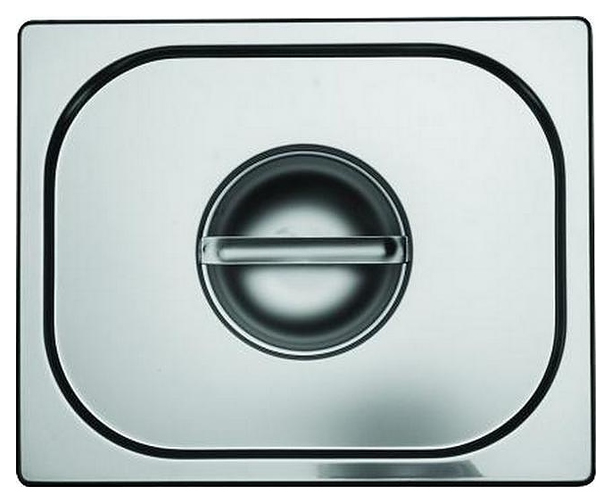 Крышка для гастроемкости MACO E11C GN 1/1 (530х325) нерж. сталь - фото №1