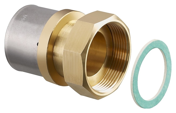 Пресс-соединение Oventrop Cofit P 1512148, PN 10, 32х3 мм - G 1
