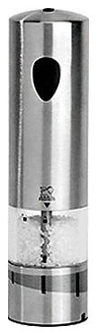 Мельница для соли Paderno 42786R20, 200 мм, нержавеющая сталь / металл, электрическая - фото №1