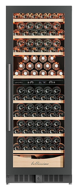 Винный шкаф MEYVEL MV95-KBT2 (Slim) - фото №3