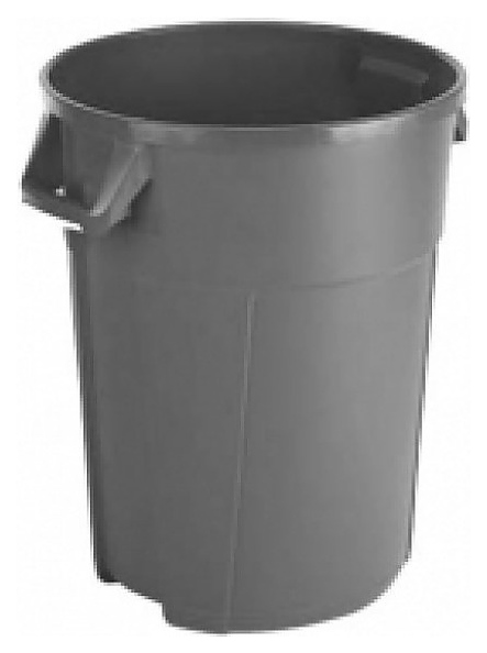 Контейнер для мусора Vileda Professional ТИТАН, 120 л, серый - фото №1