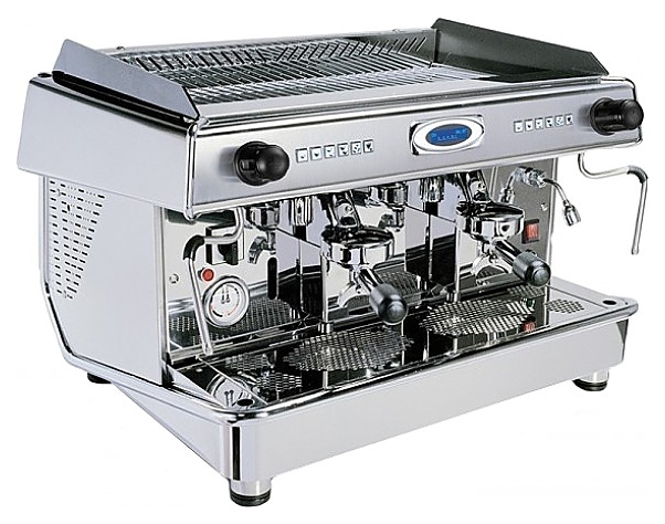 Кофемашина Royal Vallelunga 2GR SB Automatic Boiler 8LT голубая - фото №1