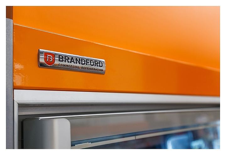 Горка холодильная Brandford Odissey Slim 375 - фото №4