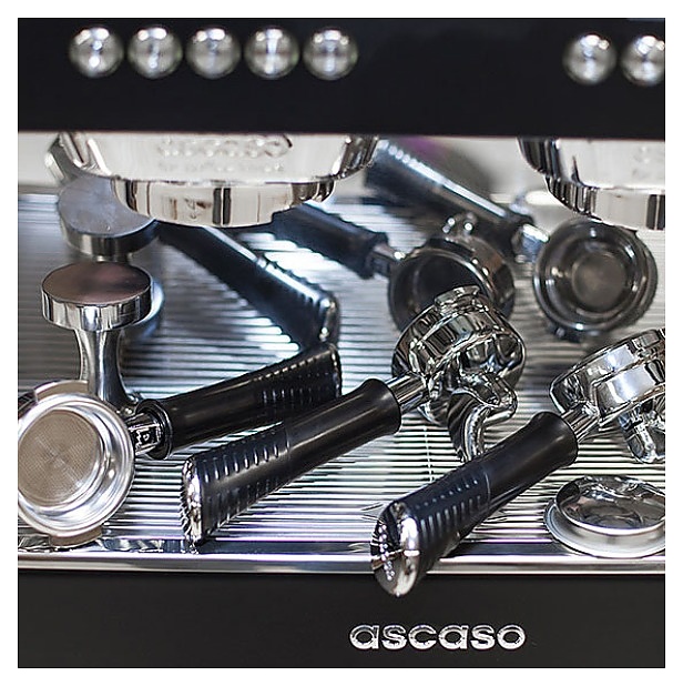 Кофемашина Ascaso New Elegance Mini Control 2 GR Black (низкие группы) - фото №7