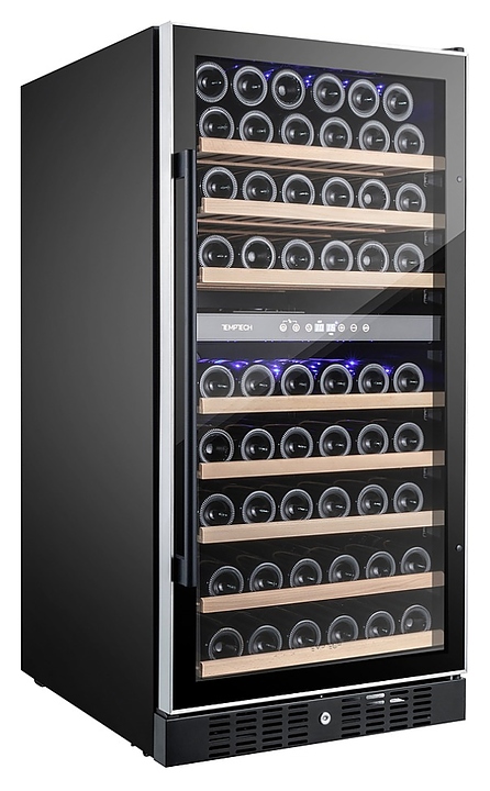 Винный шкаф Temptech Premium WP120DCB черный - фото №5