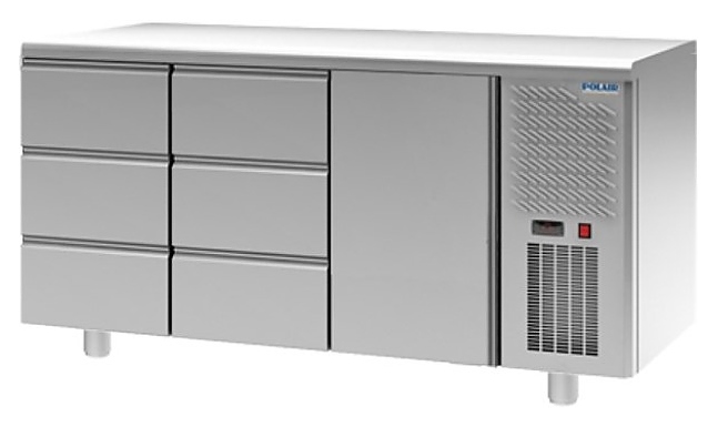 Стол холодильный POLAIR TM3GN-330-G без борта - фото №1