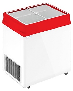 Ларь морозильный Frostor F 200 C красный - фото №1
