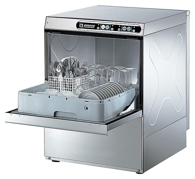 Посудомоечная машина с фронтальной загрузкой Krupps Cube C537 + помпа DP50 - фото №1