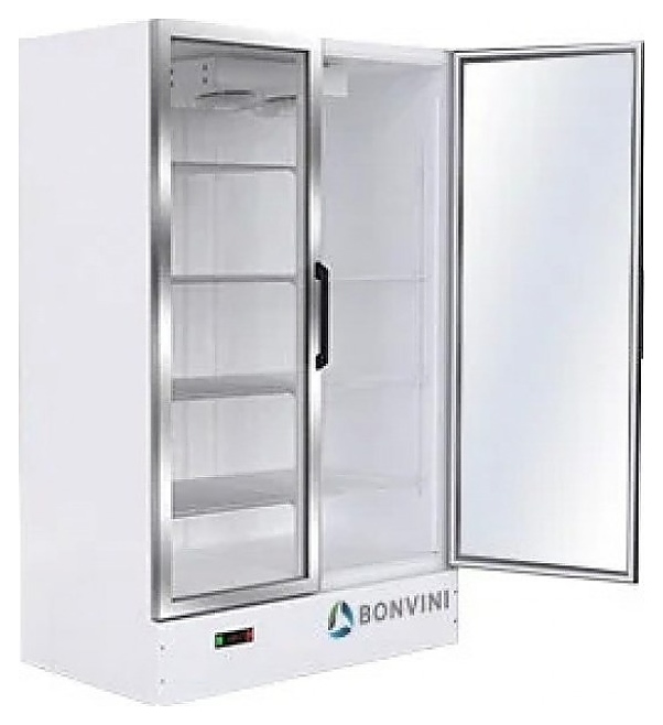Шкаф холодильный Bonvini BMD-1200 МU, глухие двери - фото №1