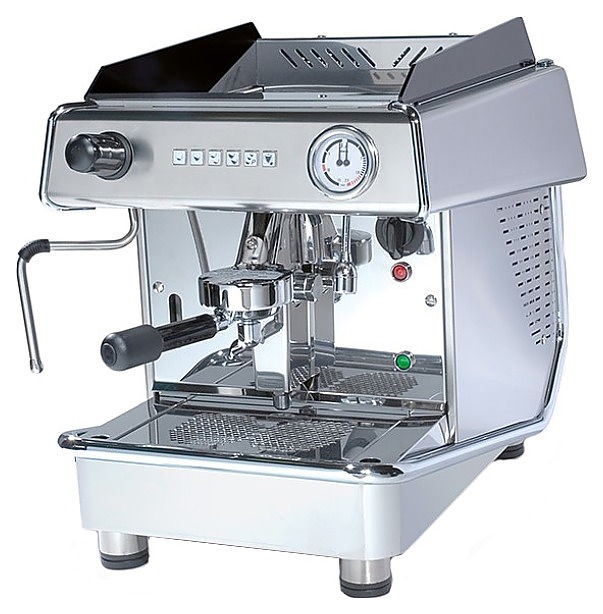 Кофемашина Royal Vallelunga 1GR Automatic Boiler 7LT голубая - фото №1