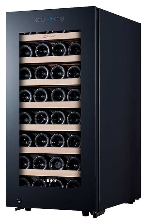 Винный шкаф Libhof Gourmet GP-38, черный - фото №1