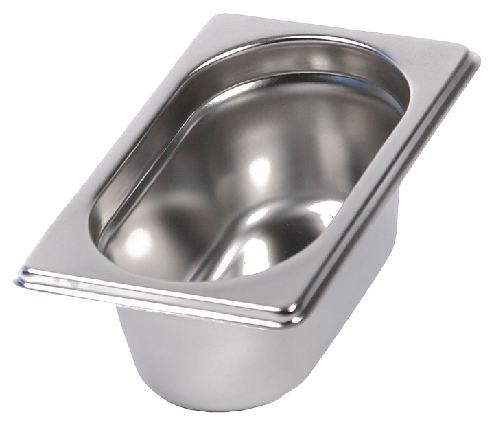 Гастроемкость Luxstahl GN 1/12-100 (132х109х100) нерж. - фото №1