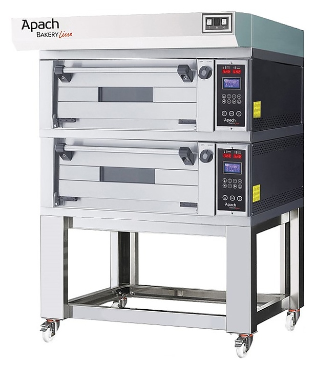 Печь для пиццы подовая Apach Bakery Line E2L2PZL DPBI-T - фото №1