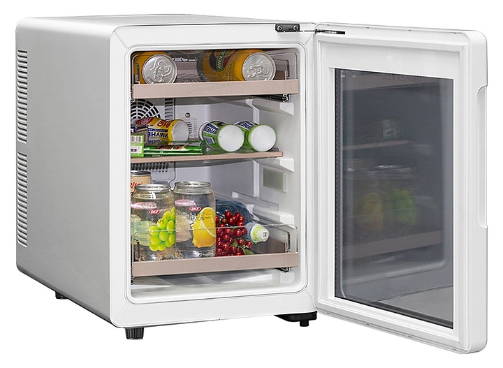 Холодильник для косметики и напитков MEYVEL MD35-White - фото №4