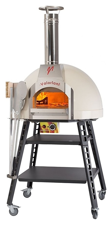 Печь для пиццы газовая Valoriani Baby 75 Gas с подставкой - фото №3