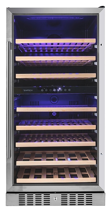 Винный шкаф Temptech Premium WP120DCS нерж.сталь - фото №1