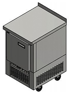 Стол холодильный Техно-ТТ СПН/О-221/10-507 на колесах - фото №2