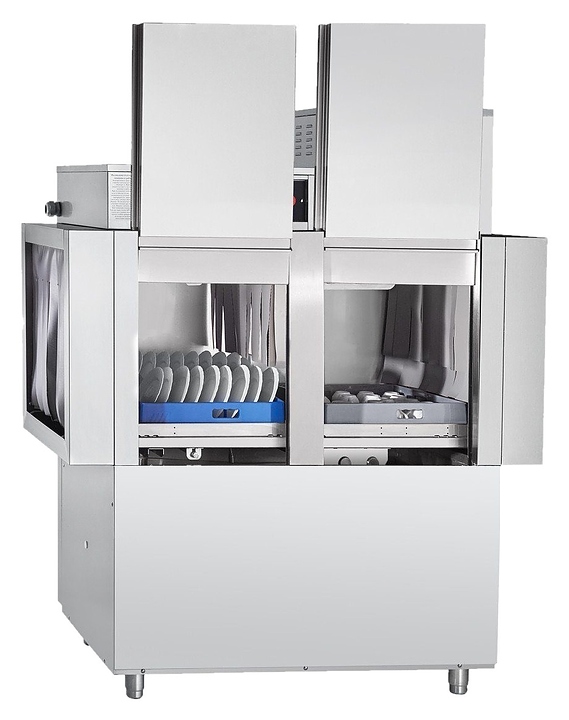 Тоннельная посудомоечная машина Abat  МПТ-1700-01 правая - фото №2