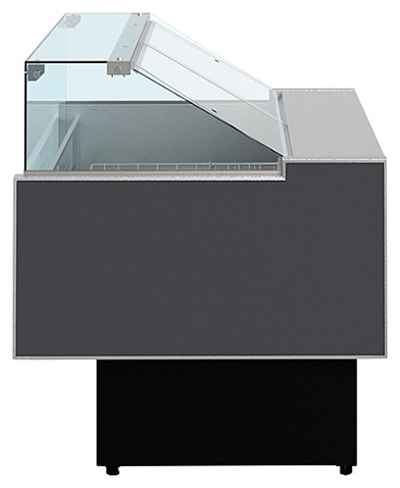 Витрина морозильная CRYSPI Sonata Quadro M 1200 LED (с боковинами) - фото №3