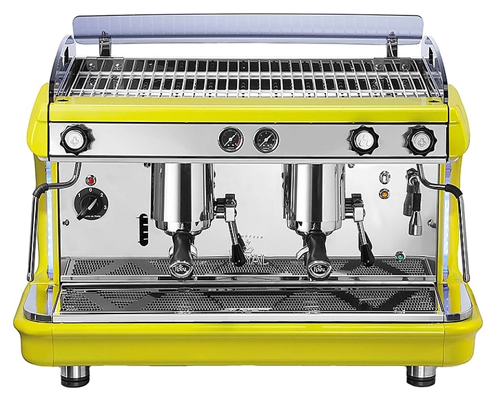 Кофемашина Royal Synchro T2 2GR SB Lever Dispensing 8LT черно-белая - фото №1