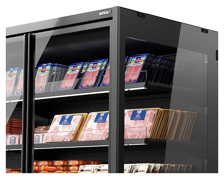 Горка холодильная Dazzl Vega DG 090 H210 F угловая фруктовая - фото №4