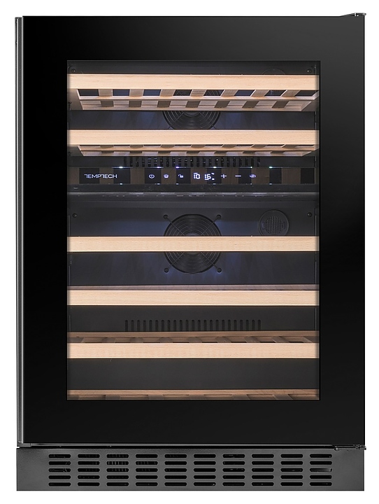 Винный шкаф Temptech Oslo OX60DRB черный - фото №1