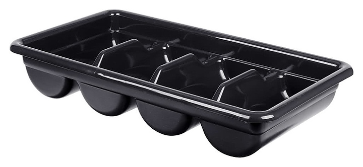 Емкость для столовых приборов Cambro 1120CBP 110 черная - фото №2