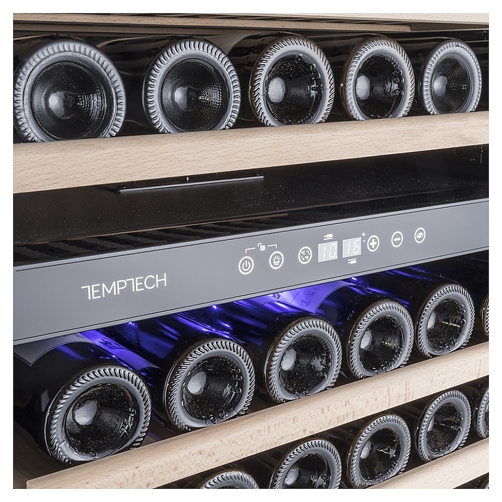 Винный шкаф Temptech Premium WP120DCB черный - фото №8