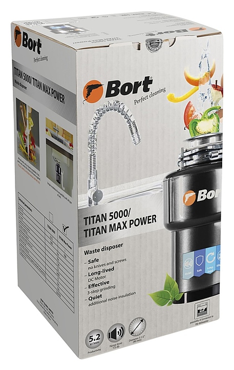 Измельчитель пищевых отходов Bort TITAN MAX Power - фото №11